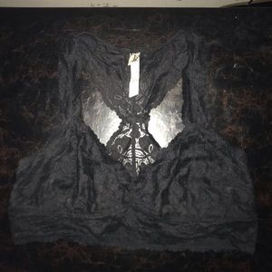 Free People Galloon Racerback Bralette Sz. L